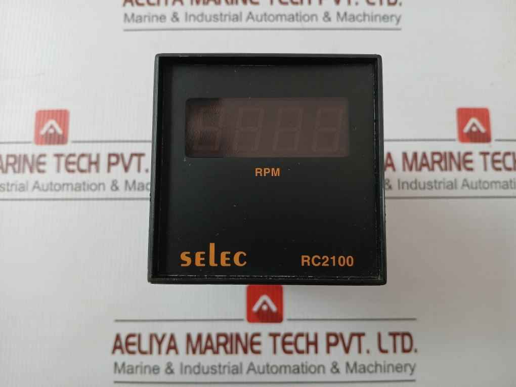 Selec 90 To 270Vac/Dc Digital Panel Meter Rc2100