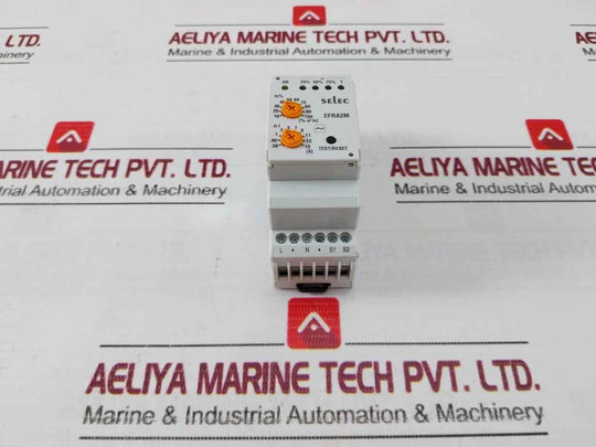 Selec Efra2M Analog Earth Leakage Relay 8A 85V To 270V Ac/Dc