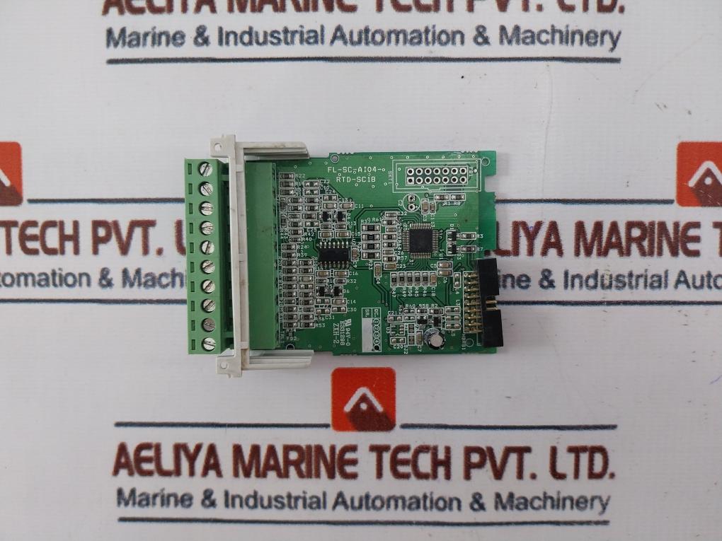 Selec Fl-sc-ai04-rtd-st18 Input Output Module Yc-c4-rtd04