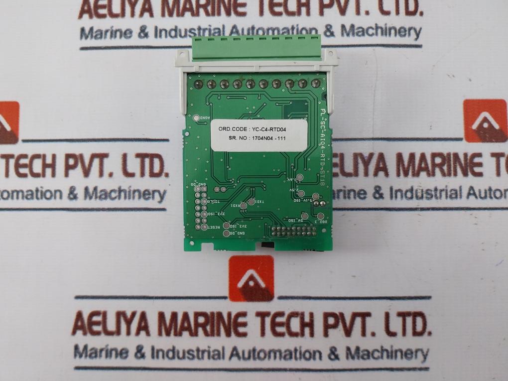 Selec Fl-sc-ai04-rtd-st18 Input Output Module Yc-c4-rtd04