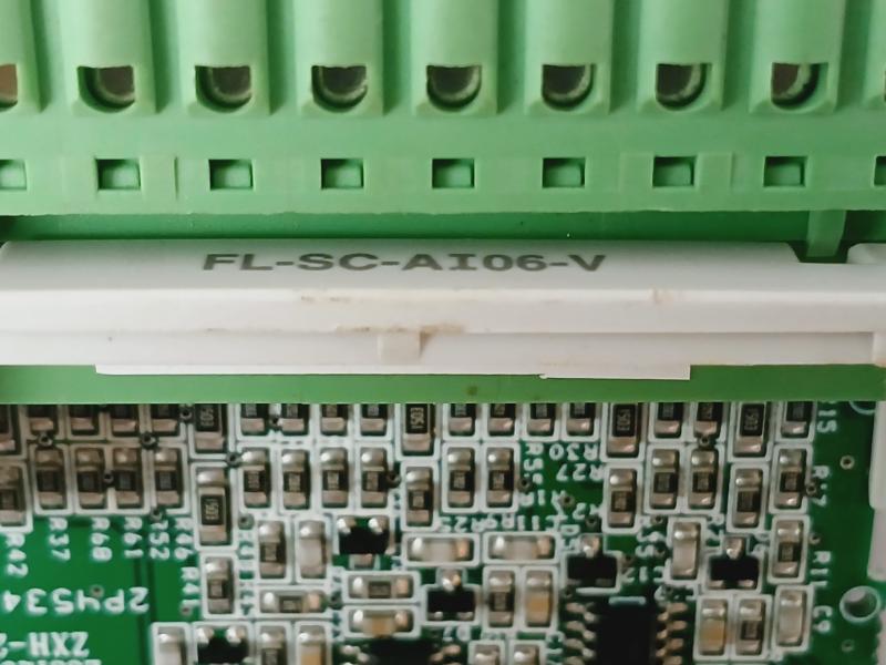 Selec Fl-sc-ai06-v Analog Io Card E331298 2P453464A