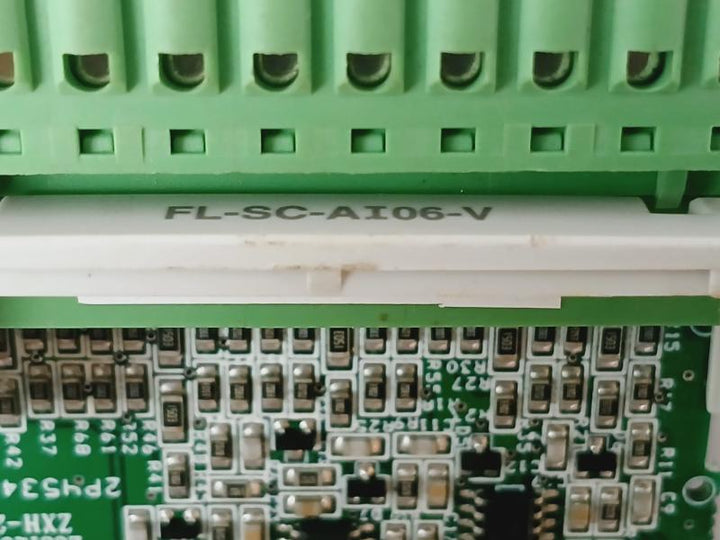 Selec Fl-sc-ai06-v Analog Io Card E331298 2P453464A