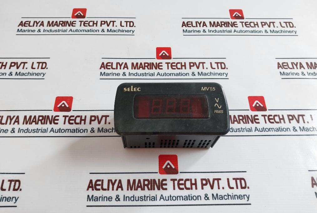 Selec Mv15 Digital Voltmeter 50-480Vac