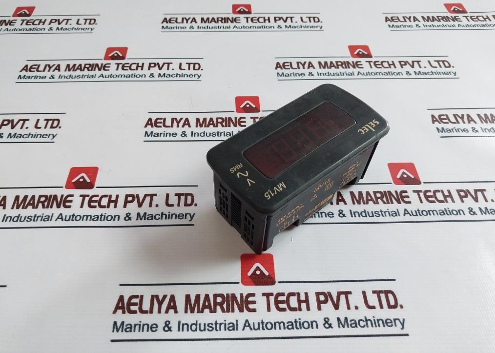 Selec Mv15 Digital Voltmeter 50-480Vac