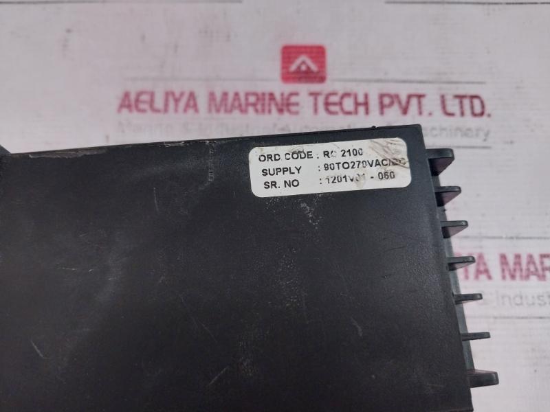 Selec Rc2100 Rate Indicator 90-270V Ac/Dc 12V Sensor Supply 72X72Mm