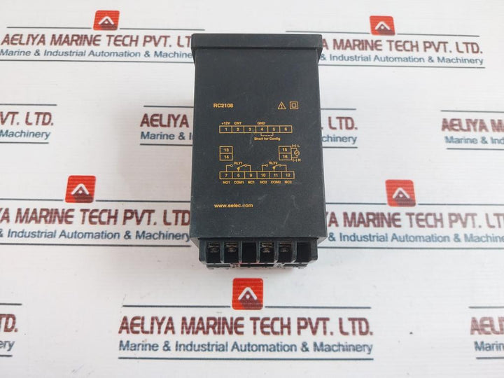 Selec Rc2108 Digital Rpm Meter 90 To 270vac/dc