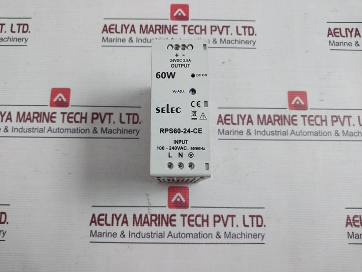 Selec Rps60-24-ce Smps Power Supply 24Vdc 2.5A 60W