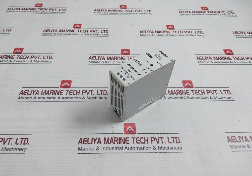 Selec Rps60-24-ce Smps Power Supply 24Vdc 2.5A 60W