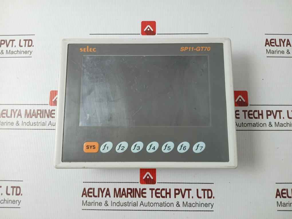 Selec Sp11-gt70 Hmi Display Panel 18-30Vdc 5W (Not Working)