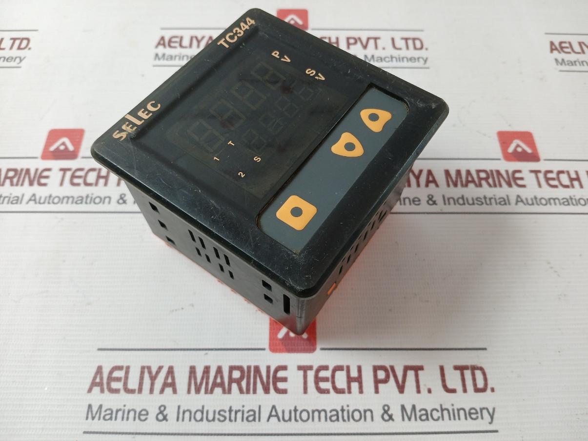 Selec Tc344Ax Digital Temperature Controller 85 To 270V Ac/Dc 50/60Hz 6Va Max