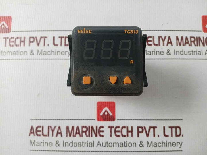 Selec Tc513bx Temperature Controller 85-270v Ac/dc V3.00.1.08