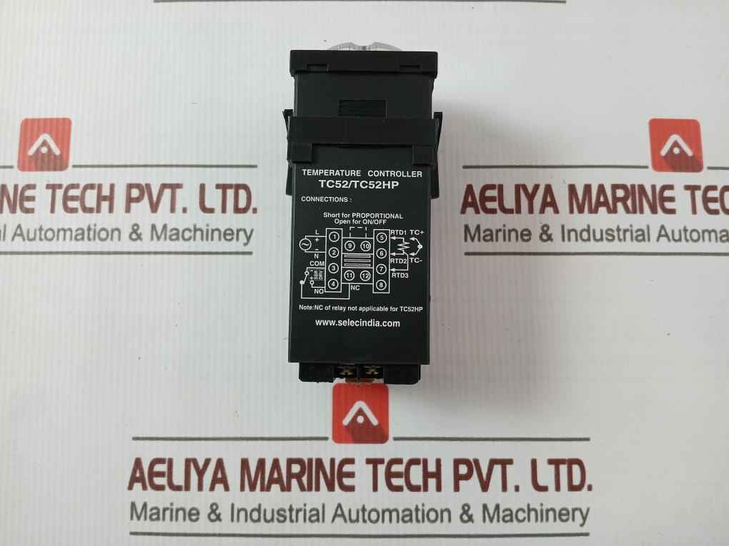 Selec Tc52-400-j Temperature Controller D503 230Vac