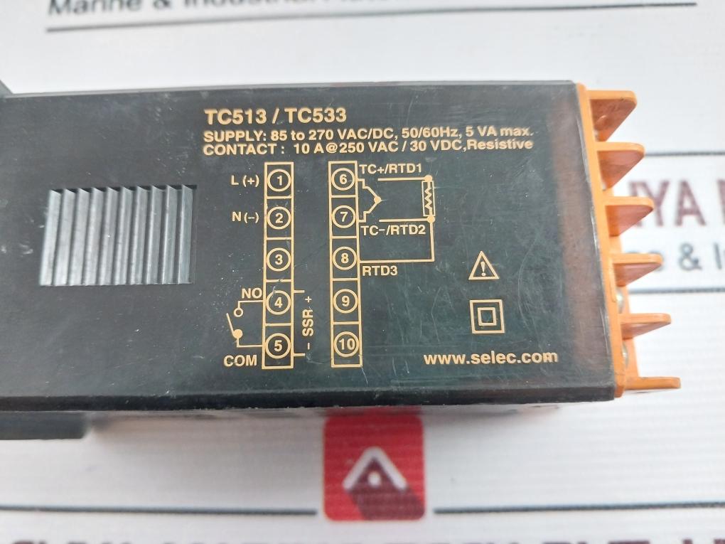 Selec Tc533 Temperature Controller 50/60Hz