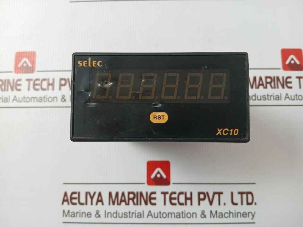 Selec Xc10D Digit Led Count Totaliser 12V