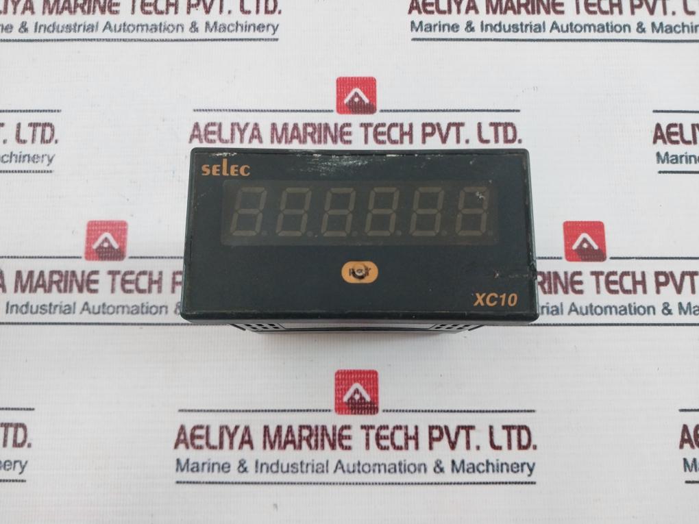 Selec XC10D Digital Counter 90-270V Ac/Dc