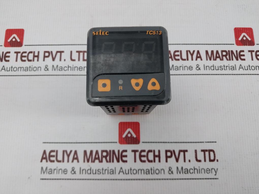Selec Controls Tc513Ax Temperature Controller 85-270V Ac/Dc 50/60Hz 5Va Max
