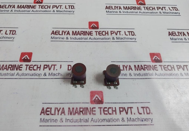 Lot of 2X SELECTOR COIL 29.5505.0205 I. 11-800-0,28 CUL BV. -6 V-2/5