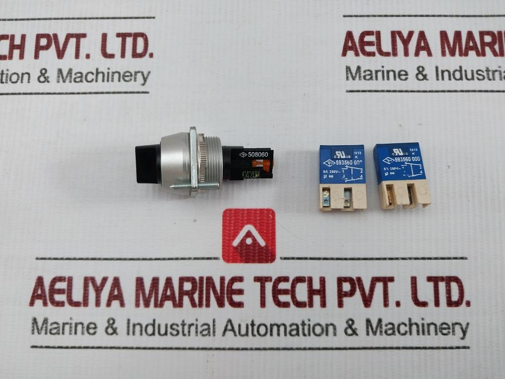 Selector Switch Kit 5A 250V Th-contact 508060