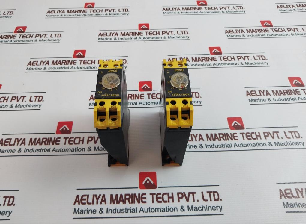 Selectron 800S-1-on-60S-230 On Delay Timer Relay – Aeliya Marine Tech