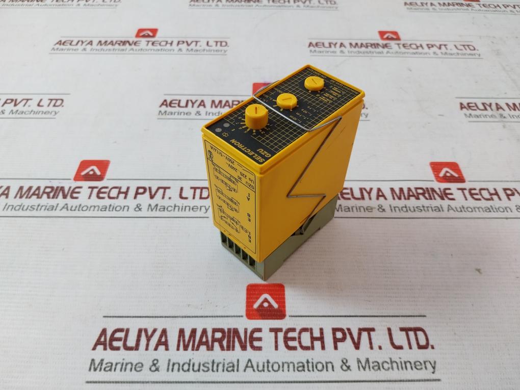 Selectron Gzu 30 Time Delay Relay With Base 220–240V Ac 10A 380V