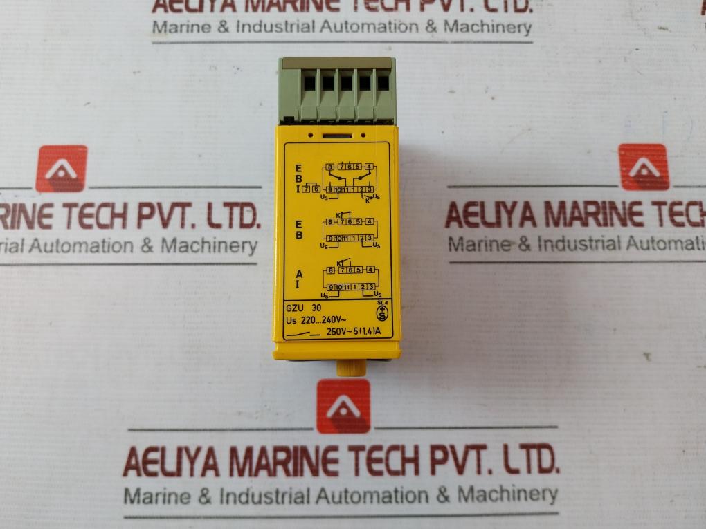 Selectron Gzu 30 Time Delay Relay With Base 220–240V Ac 10A 380V