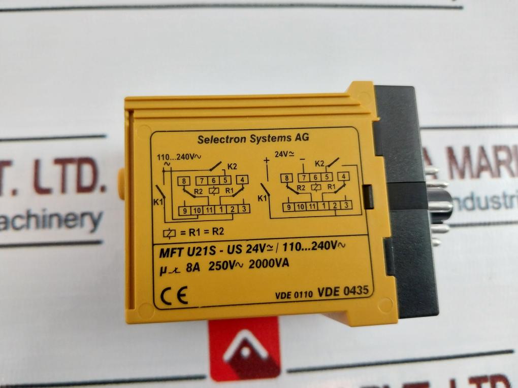 Selectron Mft U21S Multifunction Timer Relay