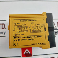 Selectron Mft U21S Multifunction Timer Relay