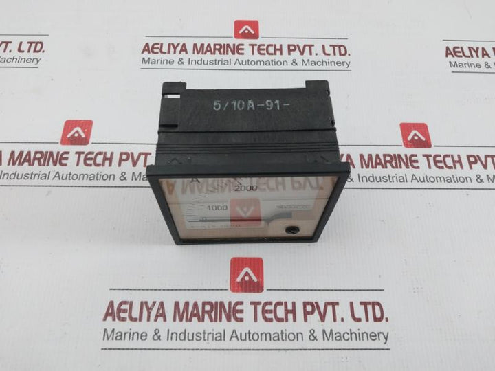 Analog Ammeter 0-2500/12500 A Semco