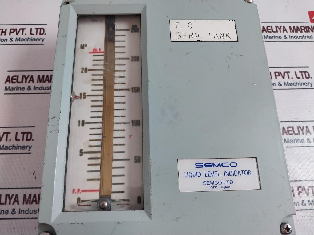 Semco 0-250 Cm Liquid Level Indicator 0-20 M3