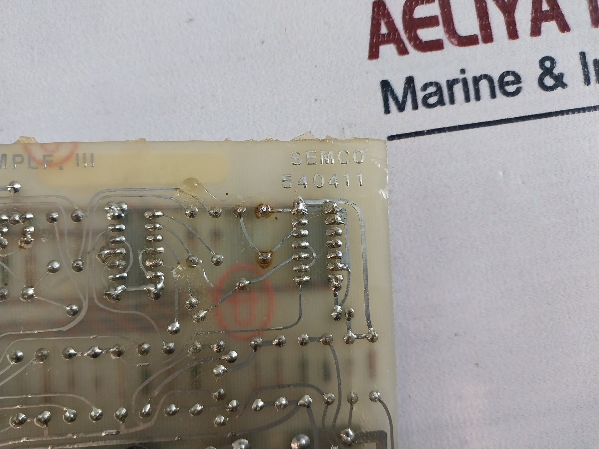 Semco 540411 Printed Circuit Board