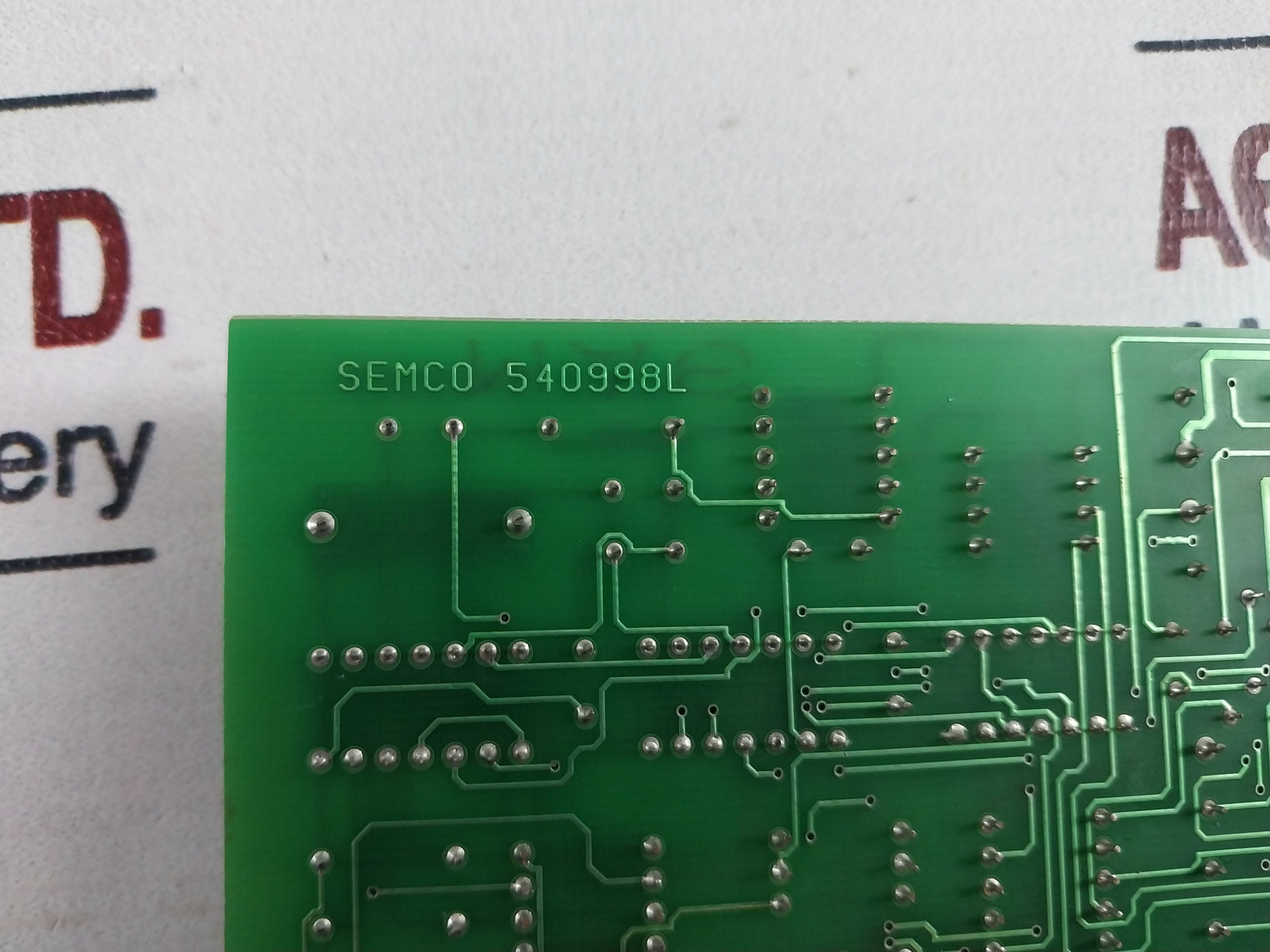 Semco 540998K Printed Circuit Board