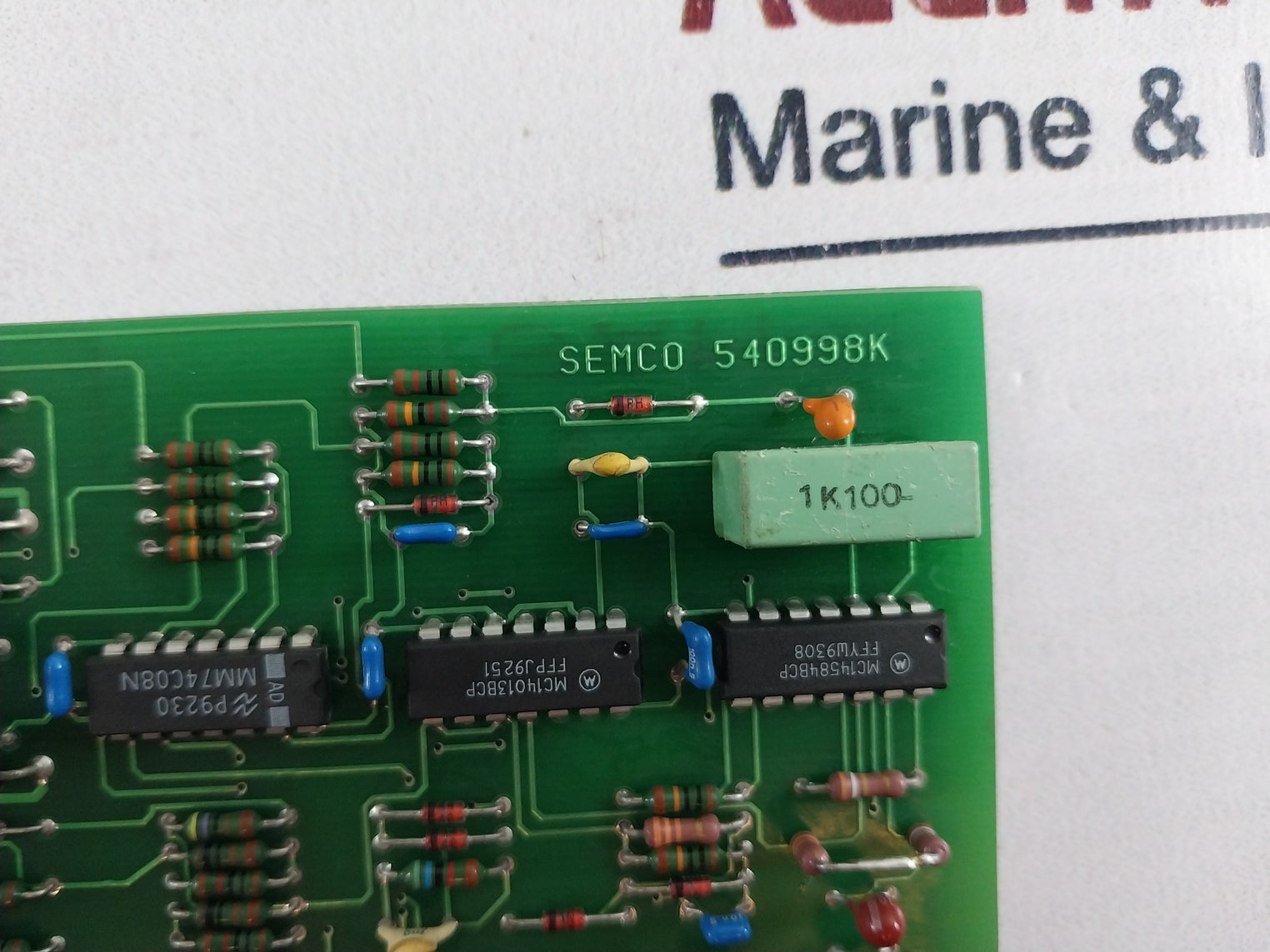 Semco 540998K Printed Circuit Board