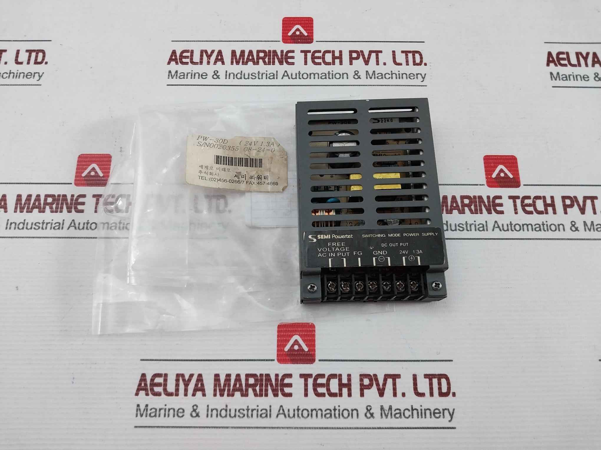 Semi Powertek Pw-30D Switching Mode Power Supply 24V 1.3A