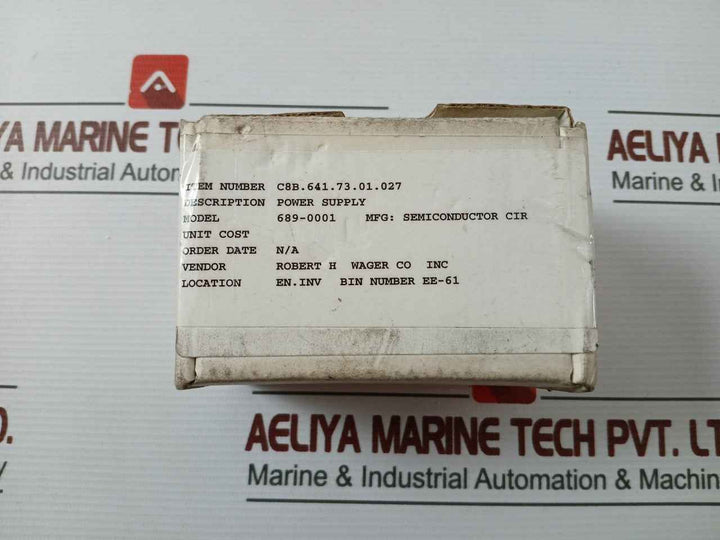 Semiconductor 689-0001 Modular Power Converter Mpc15D100Sq