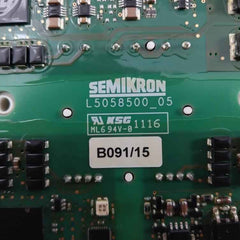 Semikron L5058500_05 Driver Card L5058532 13 L5064401 03 Ml6 94V-0