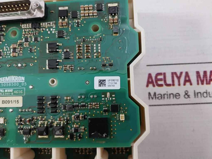 Semikron L5058500_05 Driver Card L5064401 03 L5058532 13 94V-0