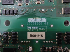 Semikron L5058500_05 Printed Circuit Board For Drive Ml6 94V-0