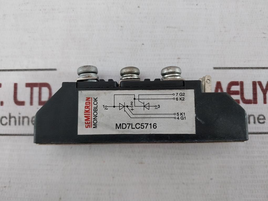 Semikron Md7Lc5716 Monoblok Igbt Thyristor Module
