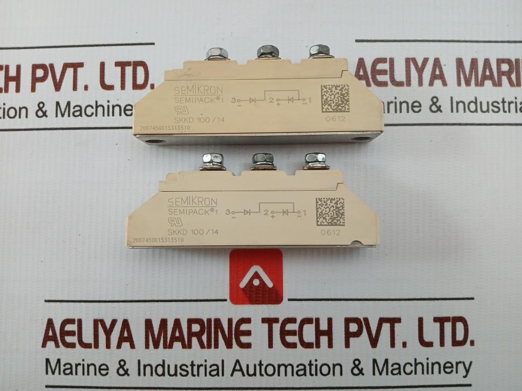 Semikron Rectifier Diode Module Skkd 100/14