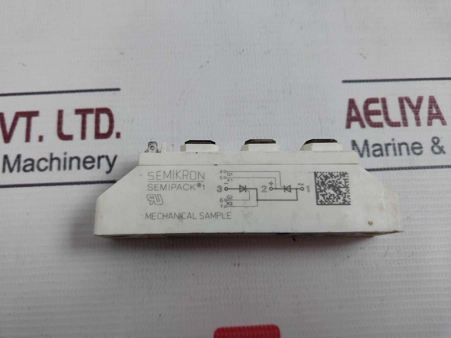 Semikron Semipack 1 Mechanical Sample Thyristor Module Semipack 1