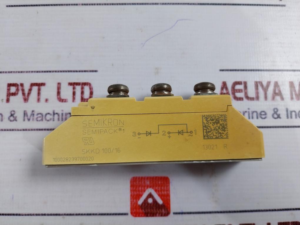 Semikron Semipack 1 Skkd 100/16 Thyristor/diode Module