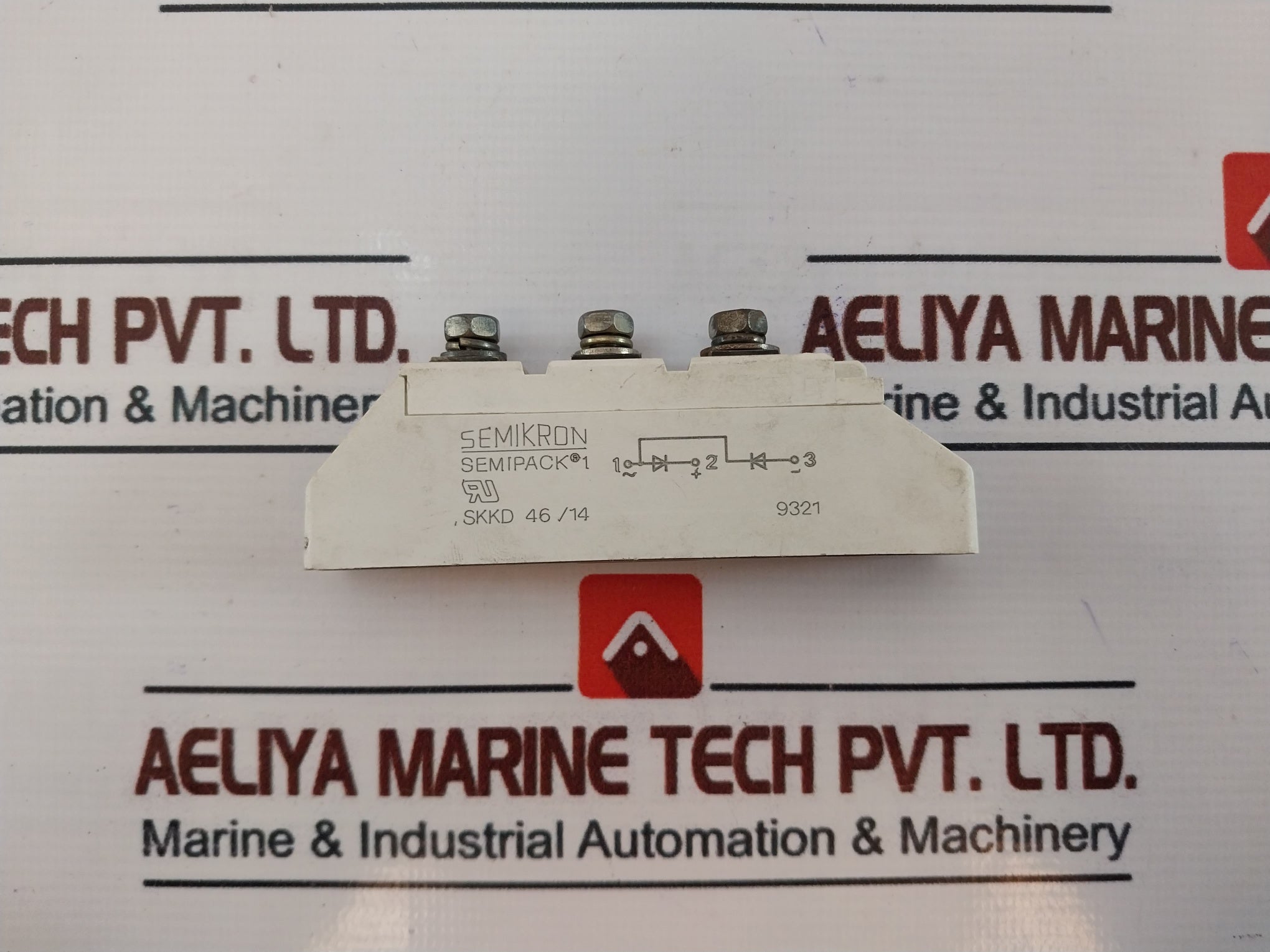 Semikron Semipack 1 Skkd 46/14 Thyristor/Diode Module