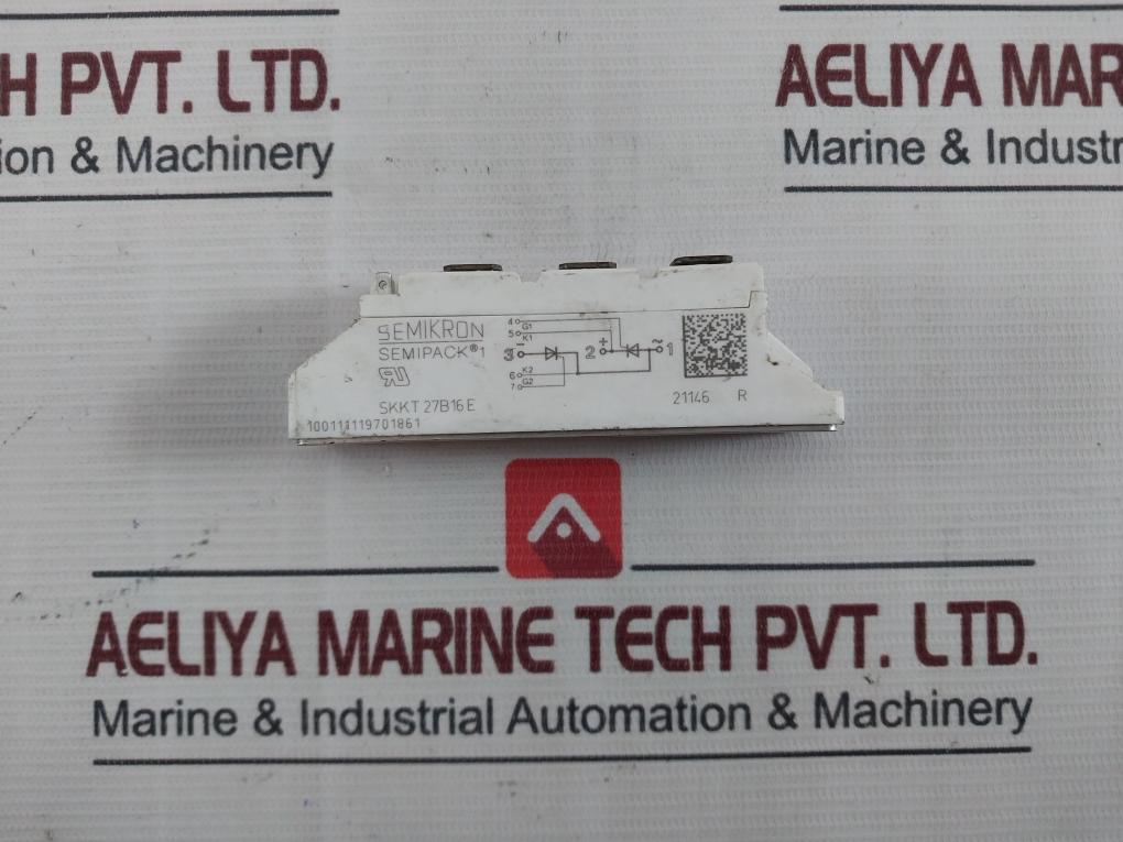 Semikron Semipack 1 Skkt 27B16 E Thyristor/Diode Module