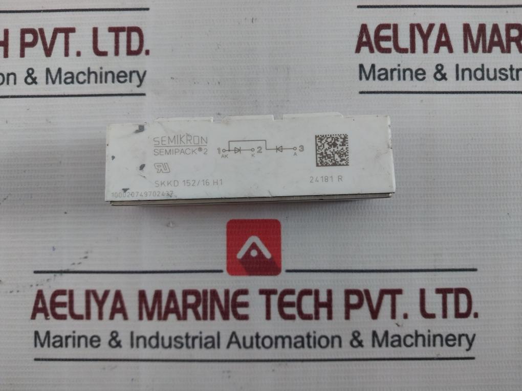 Semikron Semipack 2 Skkd 152/16 H1 Rectifier Diode Module