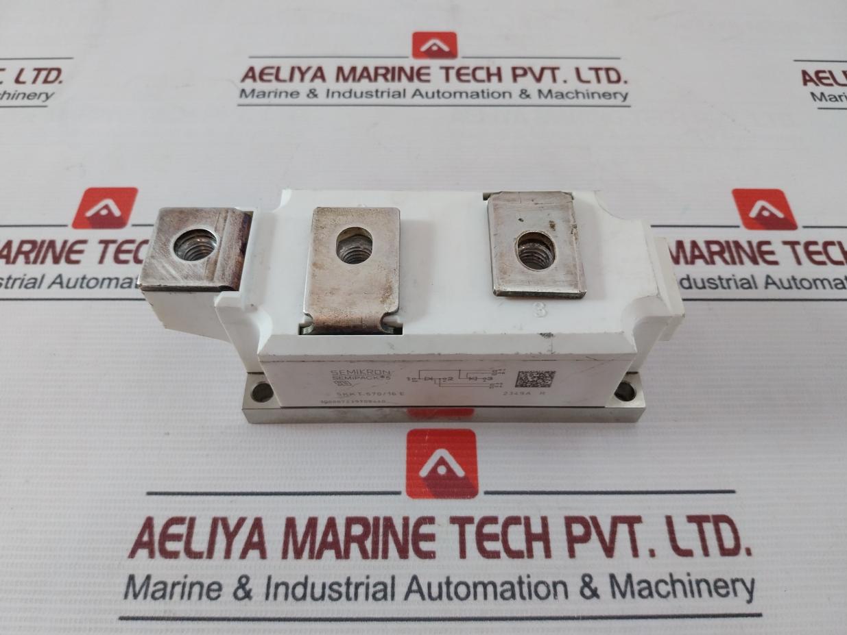 Semikron Semipack 5 Skkt 570/16 E Thyristor Module