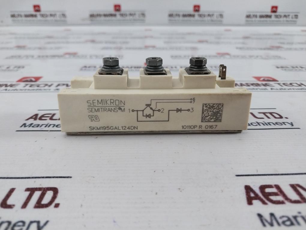 Semikron Semitrans M SKM195GAL124DN IGBT Module