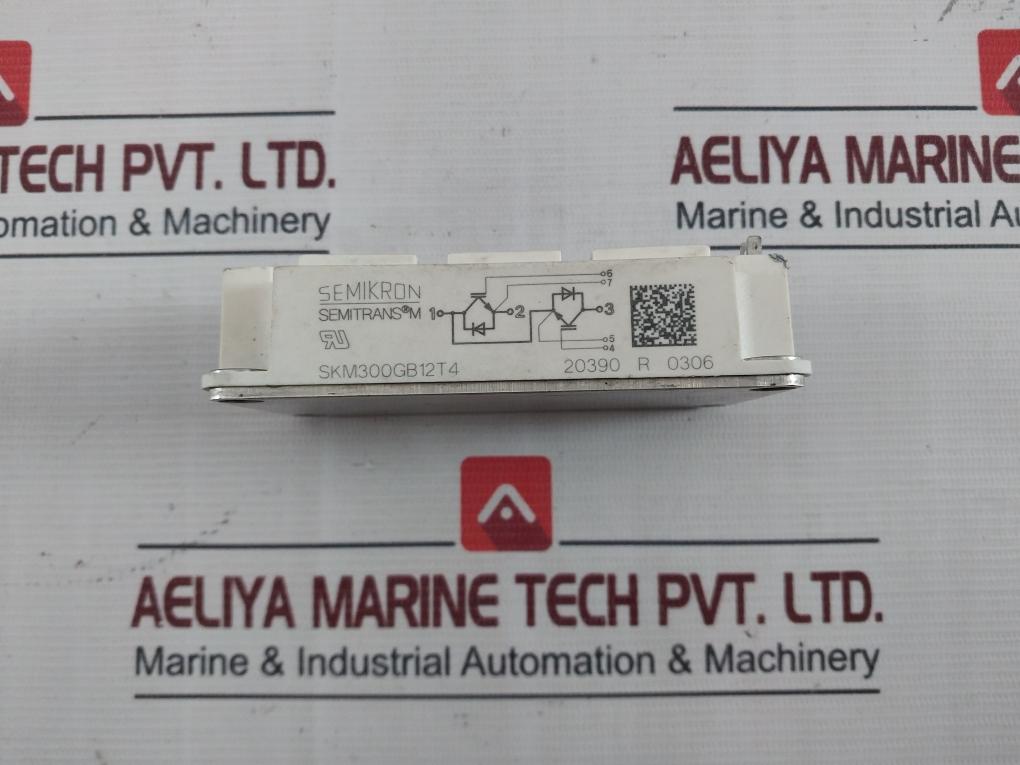 Semikron Semitrans M Skm300Gb12T4 Igbt Module Half Bridge