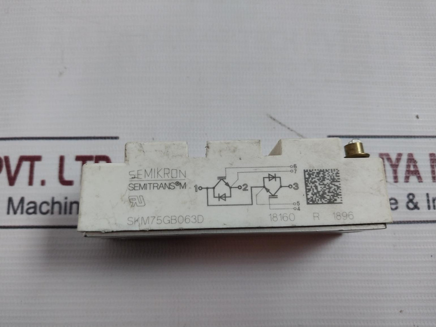 Semikron Semitrans M Skm75Gb063D Igbt Module