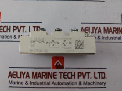 Semikron Semitrans M Skm75Gb128D Igbt Module