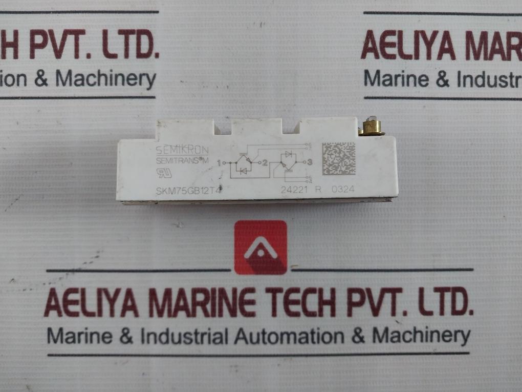 Semikron Semitrans M Skm75Gb12T4 Igbt Power Module